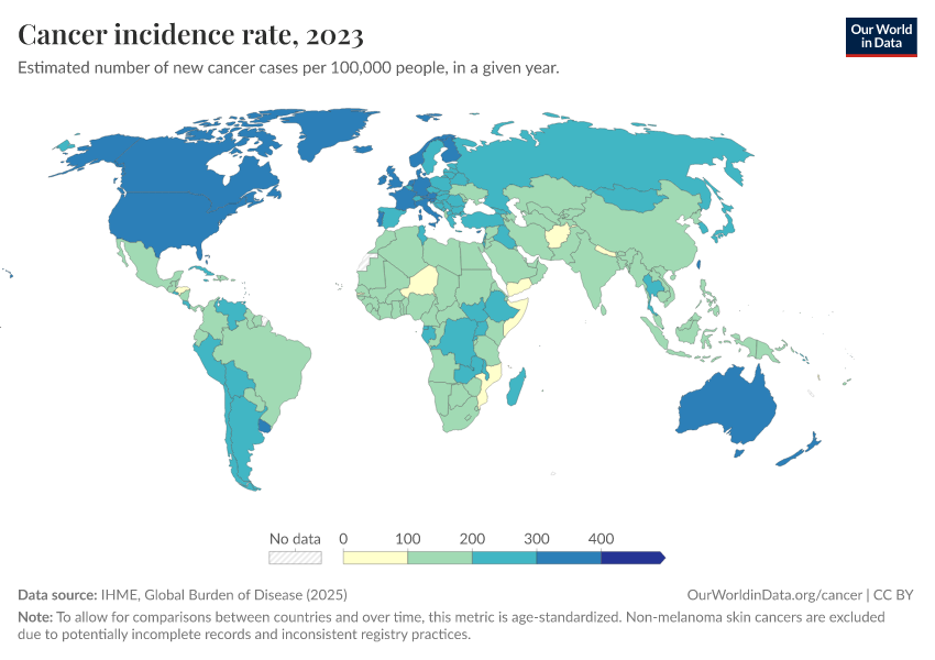 A thumbnail of the "Cancer incidence rate" chart