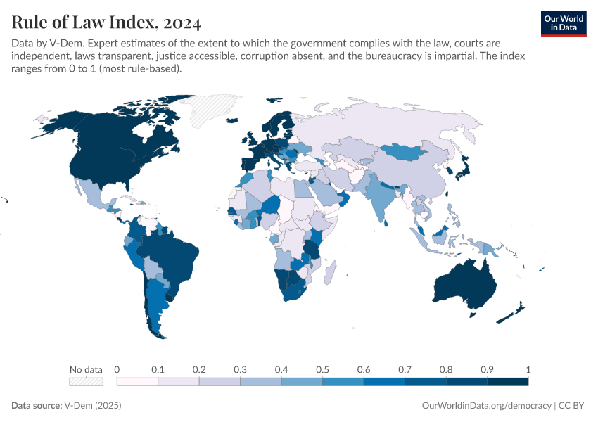 A thumbnail of the "Rule of Law Index" chart